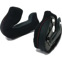 Nolan N100-5, Wangenpolster Steadyfit - Schwarz/Rot -
