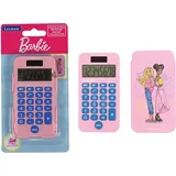 Lexibook Lexibook, Mattel Barbie, Barbie-Taschenrechner mit Schutzhülle, konventionelle und erweiterte Rechenfunktionen, Batterie- und Solarbetrieb, Rosa, C45BB