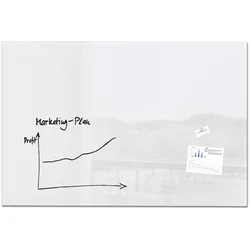Sigel Glas Magnetboard Artverum 150x100 cm Magnet Tafel Whiteboard Board weiß