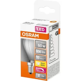 Osram LED Retrofit Classic P Dim 447837 6,5W E14 warmweiß