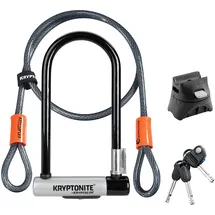 Kryptonite KryptoLok 2 Bügelschloss inkl. KryptoFlex