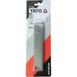 Yato Ersatz Abbrechklingen für Cuttermesser 18 mm 10 tlg