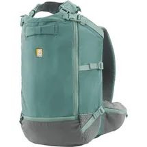 Ruffwear Hitch Hiker Hunderucksack River Rock Green XS