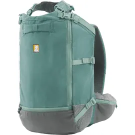 Ruffwear Hitch Hiker Hunderucksack River Rock Green XS