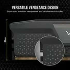Corsair Vengeance DDR5-5600 48GB Kit (2x24GB) DIMM CL40 Schwarz CMK48GX5M2B5600C40
