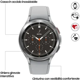 Samsung Galaxy Watch4 Classic 46 mm BT Silber Version EU