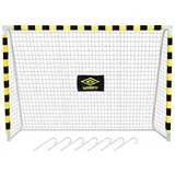 Umbro Fußballtor Schwarz/Gelb 300 x 200 x 90 cm