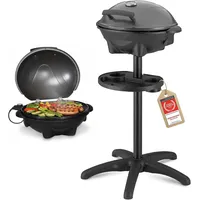 TZS First Austria - Elektrogrill 2 in 1 Tischgrill & Standgrill 2400W - Elektris