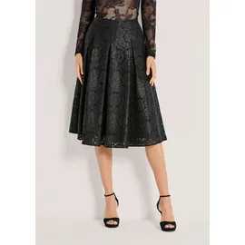 Madeleine Maxirock Damen Spitze Schwarz 34