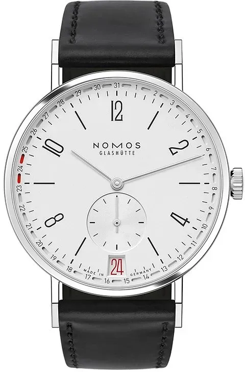 Nomos Glashütte Unisexuhr Tangente 2date 135 - schwarz