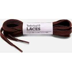 Timberland Mens Flat Polyester Laces 52in medium brown OS