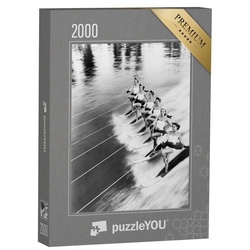 puzzleYOU Puzzle Damengruppe beim Syncron-Wasserski, 2000 Puzzleteile, puzzleYOU-Kollektionen Sport