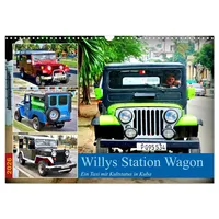 Calvendo Willys Station Wagon - Ein Taxi mit Kultstatus