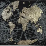 Casablanca by Gilde GILDE Gemälde Golden Earth 90x90cm