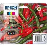 Epson 503/503XL CMYK + Alarm 