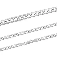 Firetti Kette ohne Anhänger Schmuck Geschenk Silber 925 Halsschmuck Halskette Panzerkette silberfarben 60