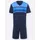 Shorty, Herren, Gr. 60/62, bunt (marine, bordeaux), 100% Baumwolle, Homewear-Sets Shorty