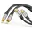 2x Cinch Stereo Verlängerung 2 0m