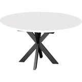 Mäusbacher 130 x 76 x 130 cm ausziehbar schwarz/weiß