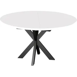 Mäusbacher 130 x 76 x 130 cm ausziehbar schwarz/weiß