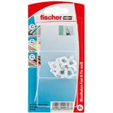 Fischer Garderobenhaken Fast & Fix Weiß