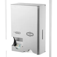 All Care MediQo-line Tampon- und Bindenspender klein Edelstahl