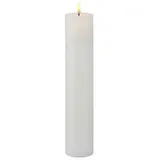Sirius LED-Echtwachskerzen Sille Exclusive 25 cm weiß