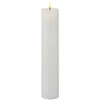 Sirius LED-Echtwachskerzen Sille Exclusive 25 cm weiß