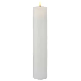 Sirius LED-Echtwachskerzen Sille Exclusive 25 cm weiß