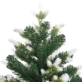 vidaXL Künstlicher Weihnachtsbaum Klappbar Beschneit 120 cm