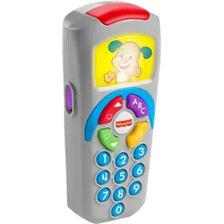 Fisher-Price Lernspaß Hündchen-Fernbedienung Lernspielzeug für Babys und Kleinkinder mit Musik und Lichtern, deutsche Version