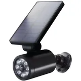 Maclean Brackets Maclean Solar Kamera-Attrappe Schwarz