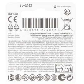 Varta Knopfzelle V 76 PX 145 mAh 1 St.