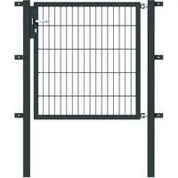 GAH Alberts Zauneinzeltür 100 x 100 cm antrazit