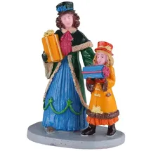 Lemax Shopping For Surprise Weihnachtsdorf mehrfarbig 0,53 m x 0,68 m x 0,37 m handbemalt