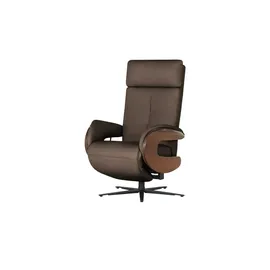 HIMOLLA Ledersessel 7818 Dunkelbraun