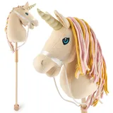 Bieco Steckenpferd Einhorn Aurora Ohne Griff Und Mit Rollen | Multicolor | One Size