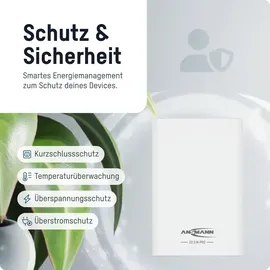 Ansmann PB222PD Powerbank 10000 mAh LiPo USB-A, USB-C® Weiß