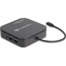 DeLock USB-C® Dockingstation 8K - Schwarz
