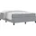 vidaXL Boxspringbett 160 x 200 cm Hellgrau
