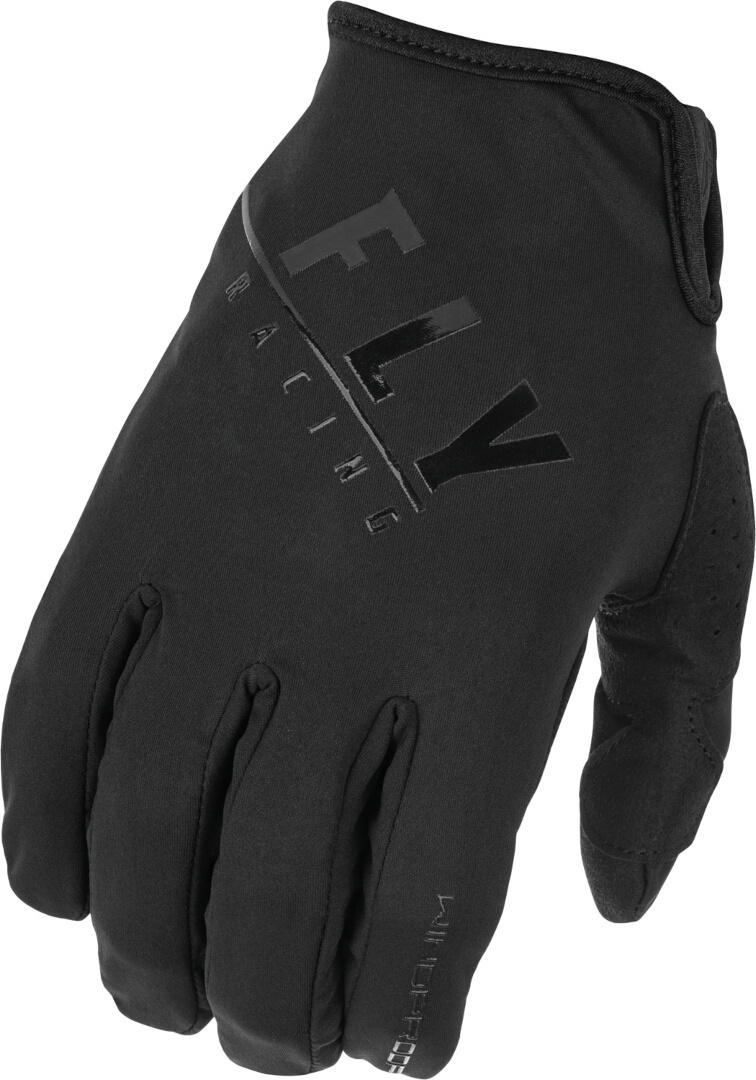 Fly Racing Lite winddichte Motocross Handschuhe, schwarz, Größe XS für Männer