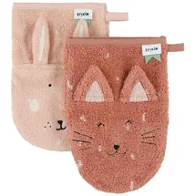 Trixie 2er Pack Waschhandschuhe Mrs. Cat