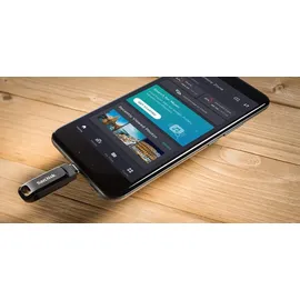 SanDisk Ultra Dual Drive Go 128 GB Schwarz USB-C 3.1