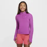 Nike Pro Therma-FIT Oberteil mit Halbreißverschluss Mädchen - Lila, S