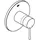 Grohe Essence Duscharmatur Unterputz Einhandmischer für 1 Verbraucher Brushed Cool Sunrise 24057GN1