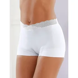Panty WÄSCHEPUR, Damen, Gr. 44/46, weiß, 83% Polyamid, 17% Elasthan, Unterhosen