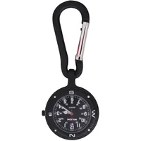 Klox Schwarzer Clip On Karabiner Schwarzes Gesicht FOB Uhr für Ärzte Krankenschwestern Sanitäter Köche