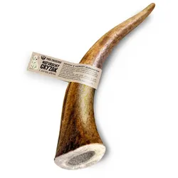 PAKA ZWIERZAKA Hirschgeweih für Hund kauen Hard XL 18 cm
