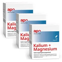 Kalium und Magnesium Aktiv Kapseln von apodiscounter