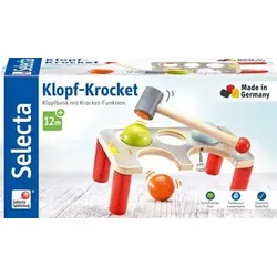 SELECTA 62060 Klopf-Krocket, 22 cm